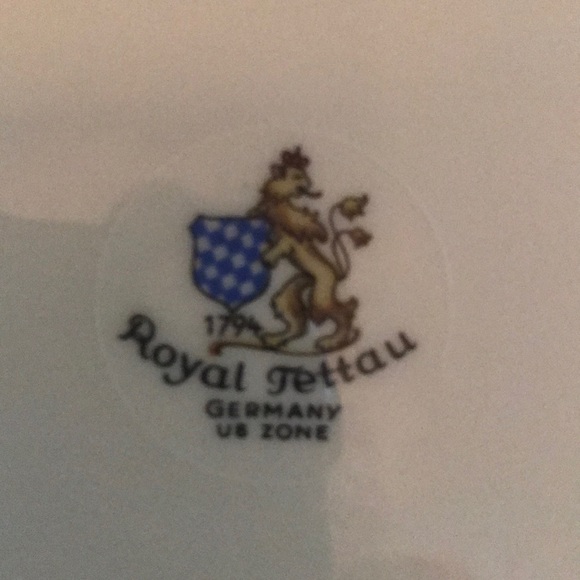 1 Royal Tettau Salad Plates - Picture 6 of 6